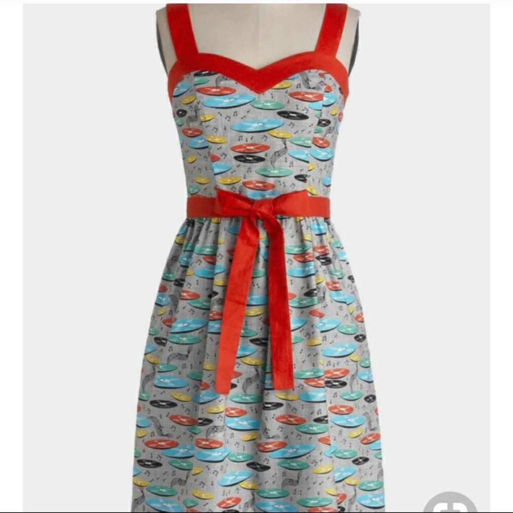 ModCloth Bea & Dot For the Record Books dress